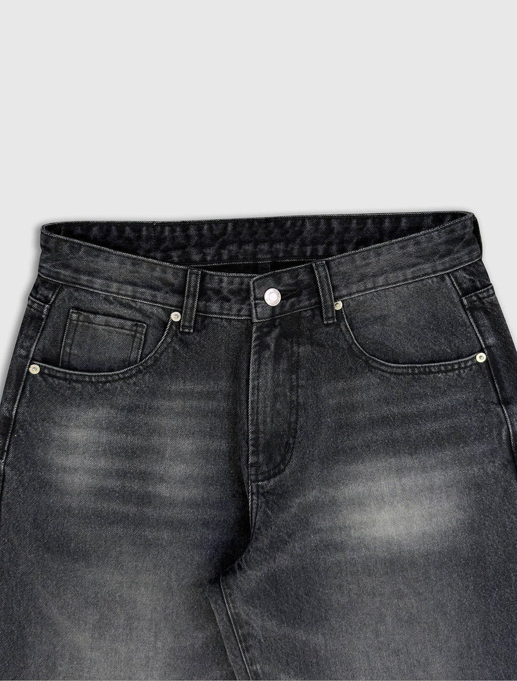 Stone Wash Denim Jeans