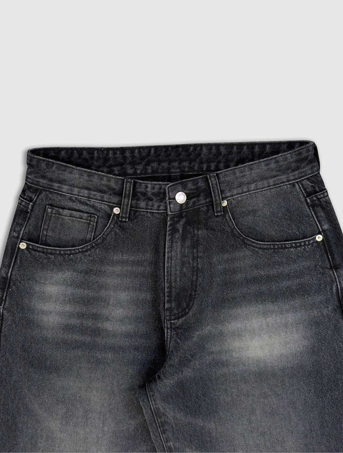 Stone Wash Denim Jeans
